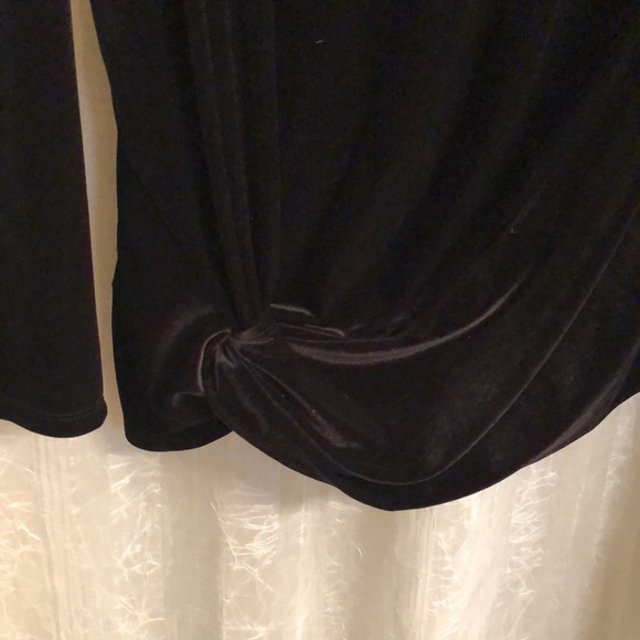 SALE! Halogen Black Velvet Top NWOT - Picture 3 of 4